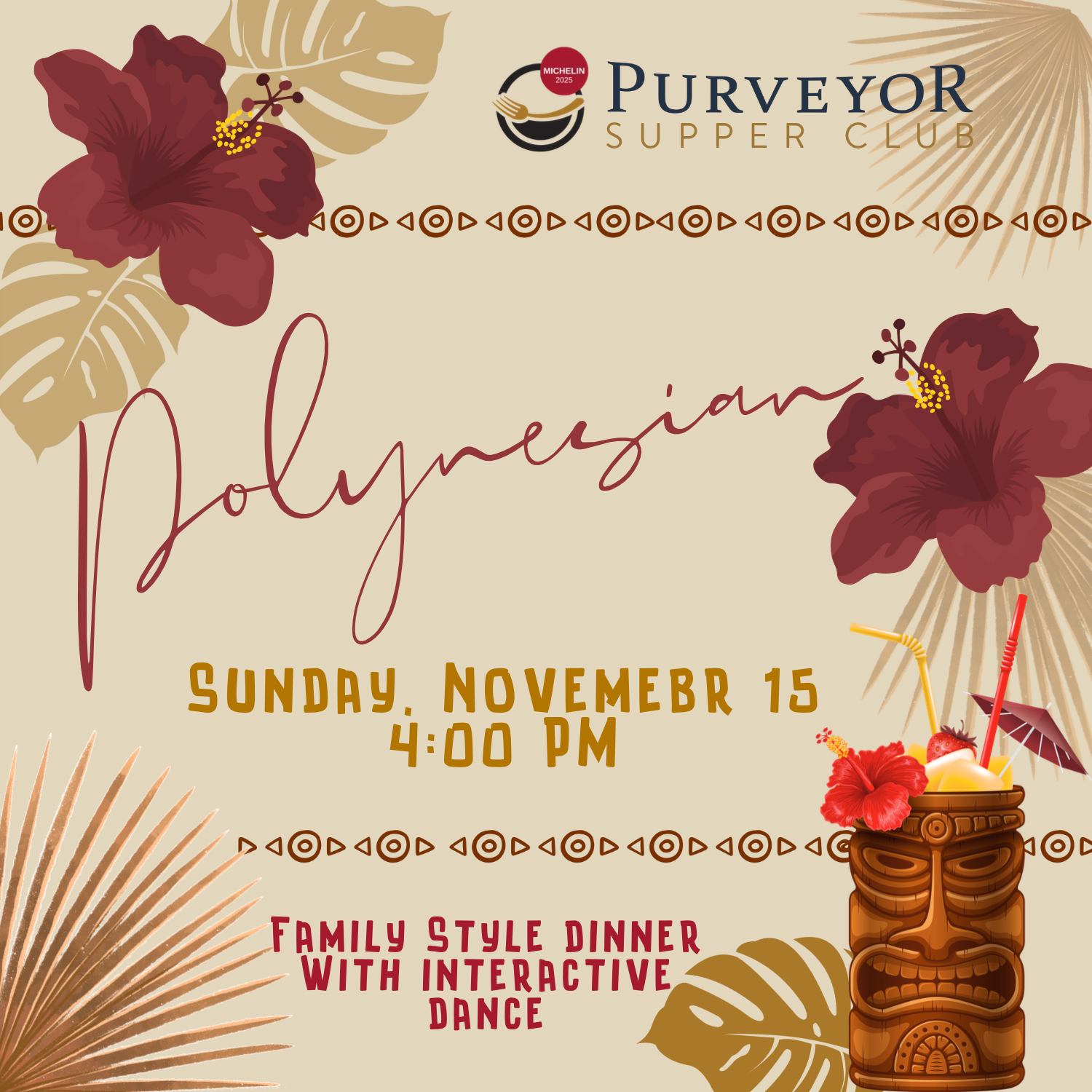 Polynesian Supper Club November 2026